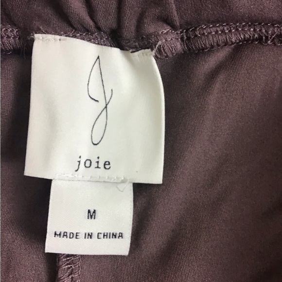 Joie Smokey Lavender Pull-on Jogger Pants Size Medium - Picture 4 of 8